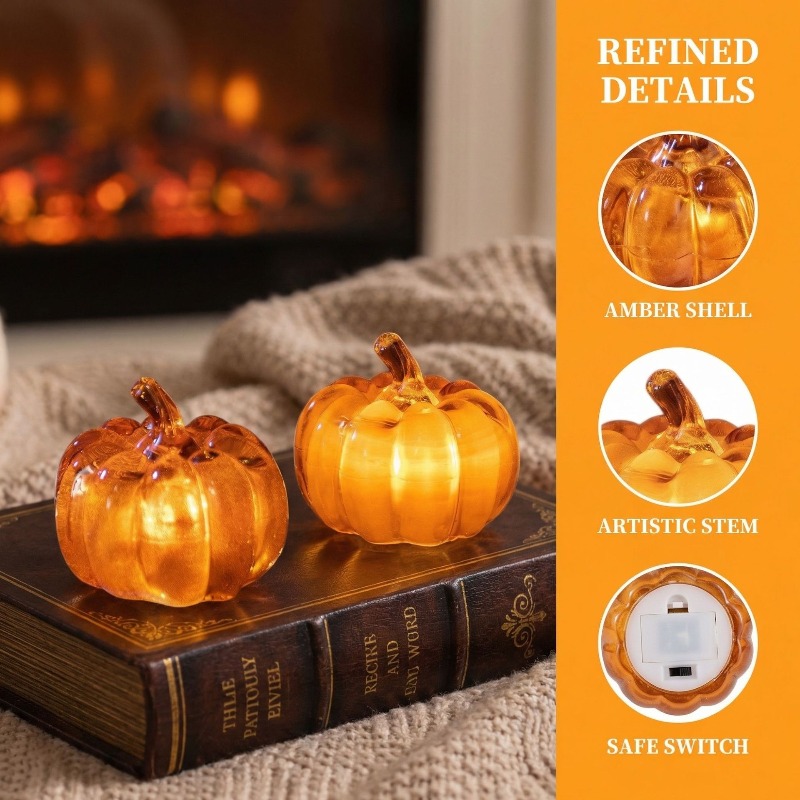 Halloween Pumpkin Decor Led - Nowe, transgraniczne dekoracje na Halloween: dynie,