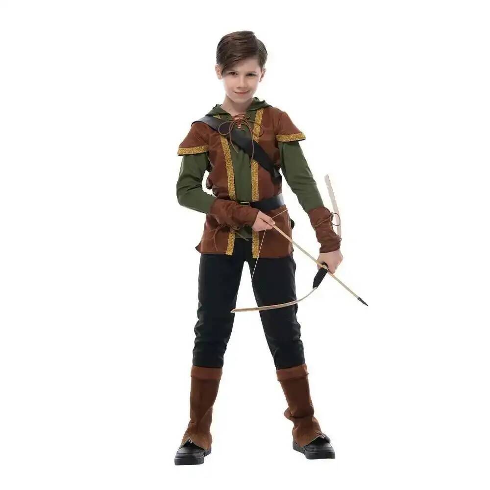Halloween Costume Kids - Kostium Łucznika dla Chłopców Snailify, Strój