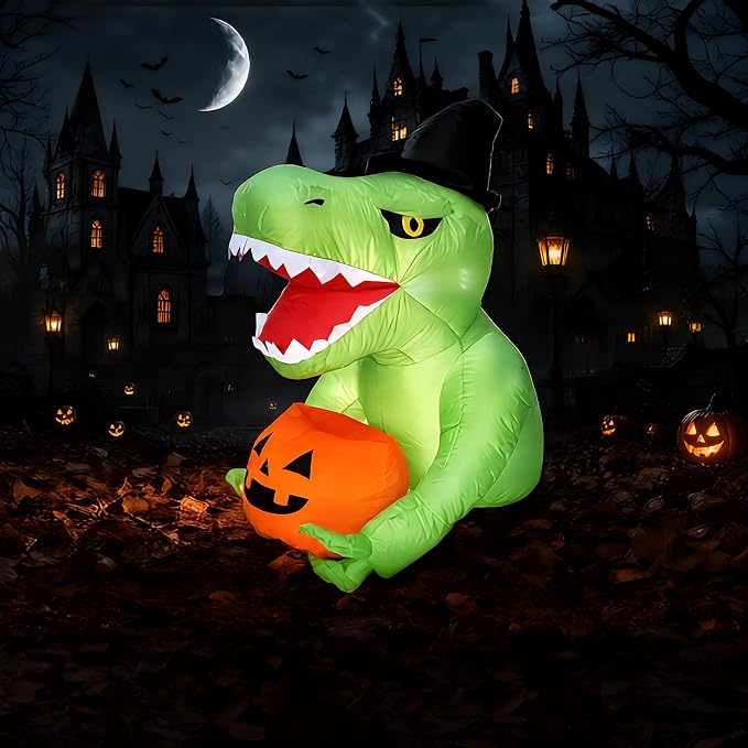 Halloween Pumpkin Decor Led - 135 cm – dmuchane dekoracje na