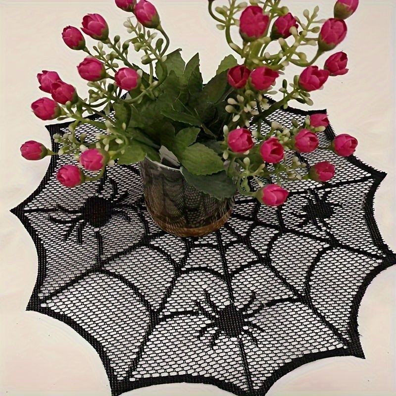Spider Web Halloween Decoration - Podkładka na stół VIKAMA Halloween z