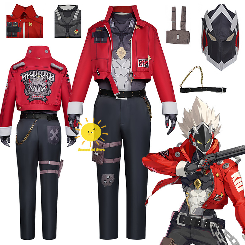 Halloween Costume Kids - Kostiumy Cosplay Billy'ego z Zenless Zone