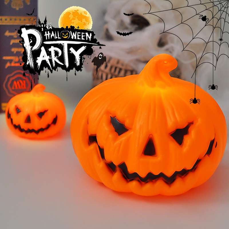 Halloween Pumpkin Decor Led - Lampki LED w kształcie dyni na