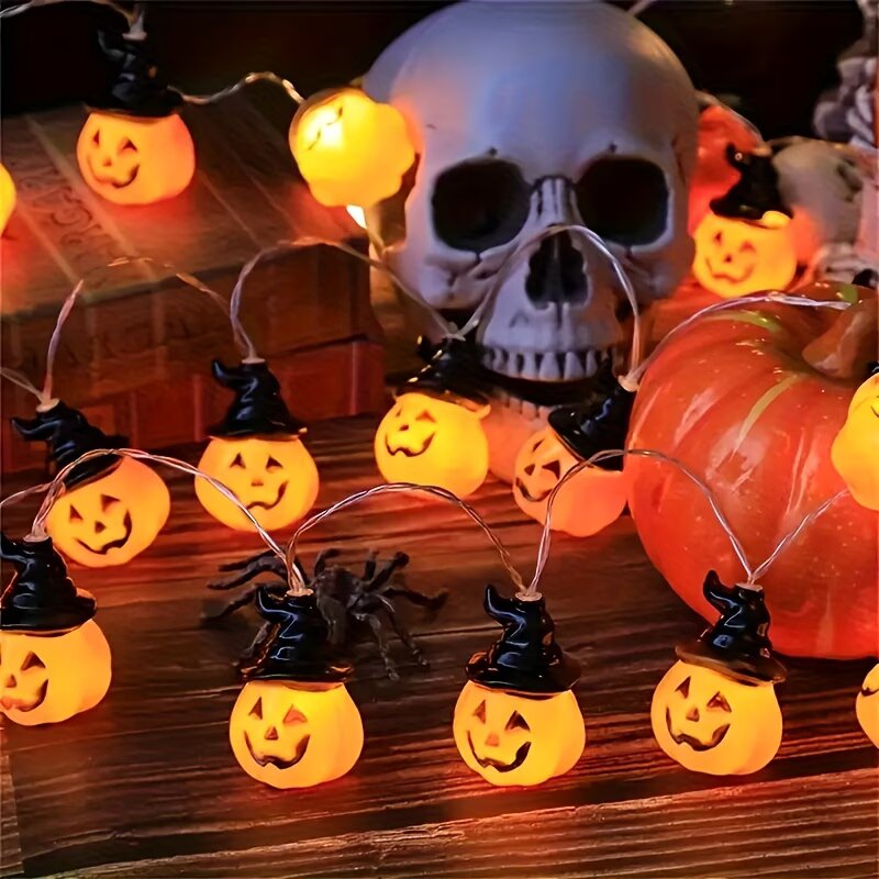 1.5M/59.06in Halloweenowe Lamp – Halloween Led String Lights Orange recenzja i cena