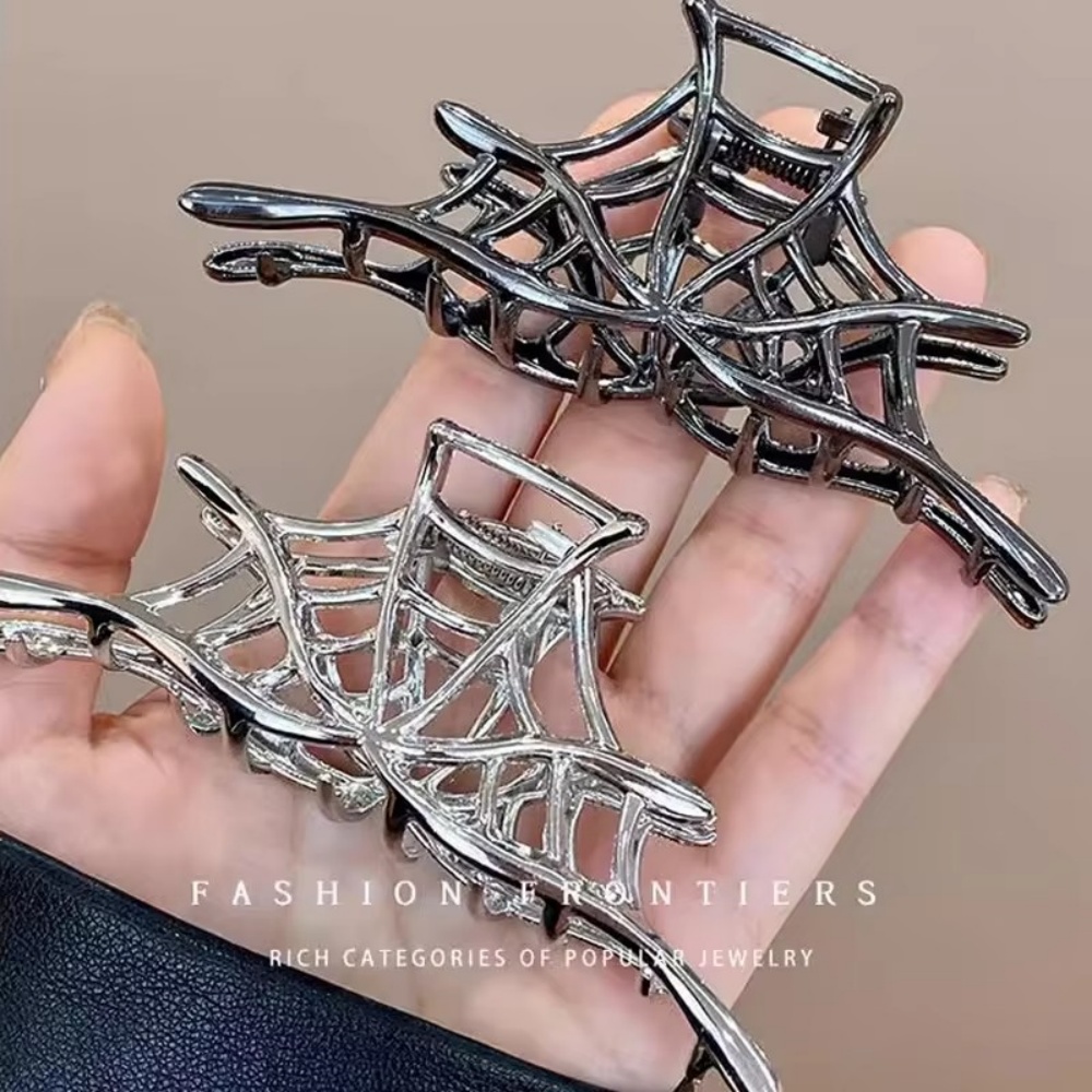 Nowe metalowe spinki do włosów – Spider Web Halloween Decoration recenzja i cena