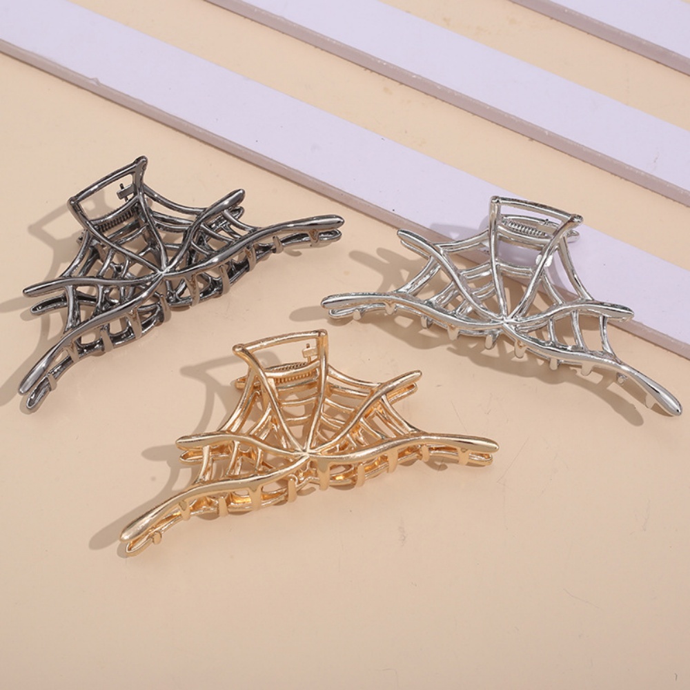 Nowe metalowe spinki do włosów – Spider Web Halloween Decoration recenzja i cena