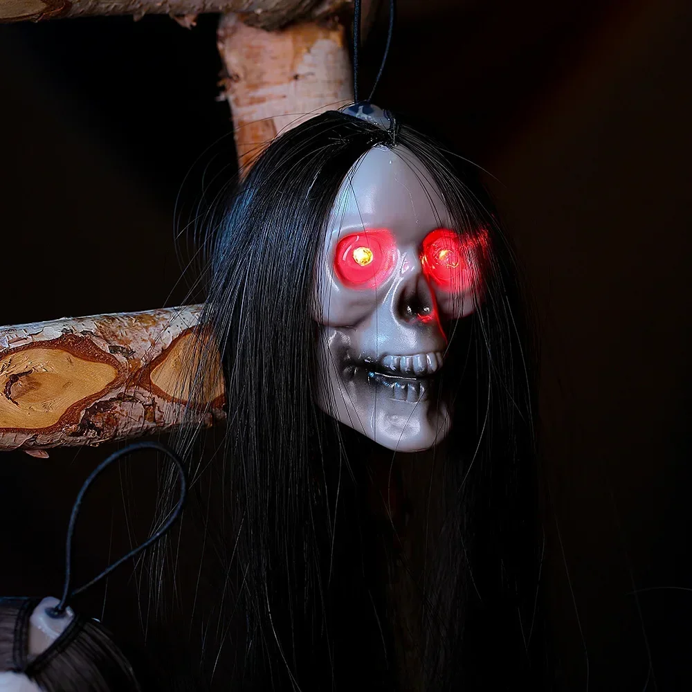 Halloweenowa Wisząca Czaszka D – Halloween Skeleton Decoration recenzja i cena
