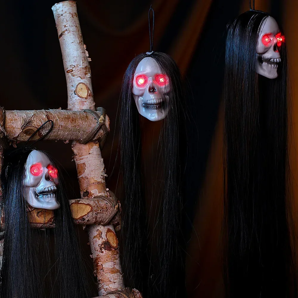 Halloweenowa Wisząca Czaszka D – Halloween Skeleton Decoration recenzja i cena