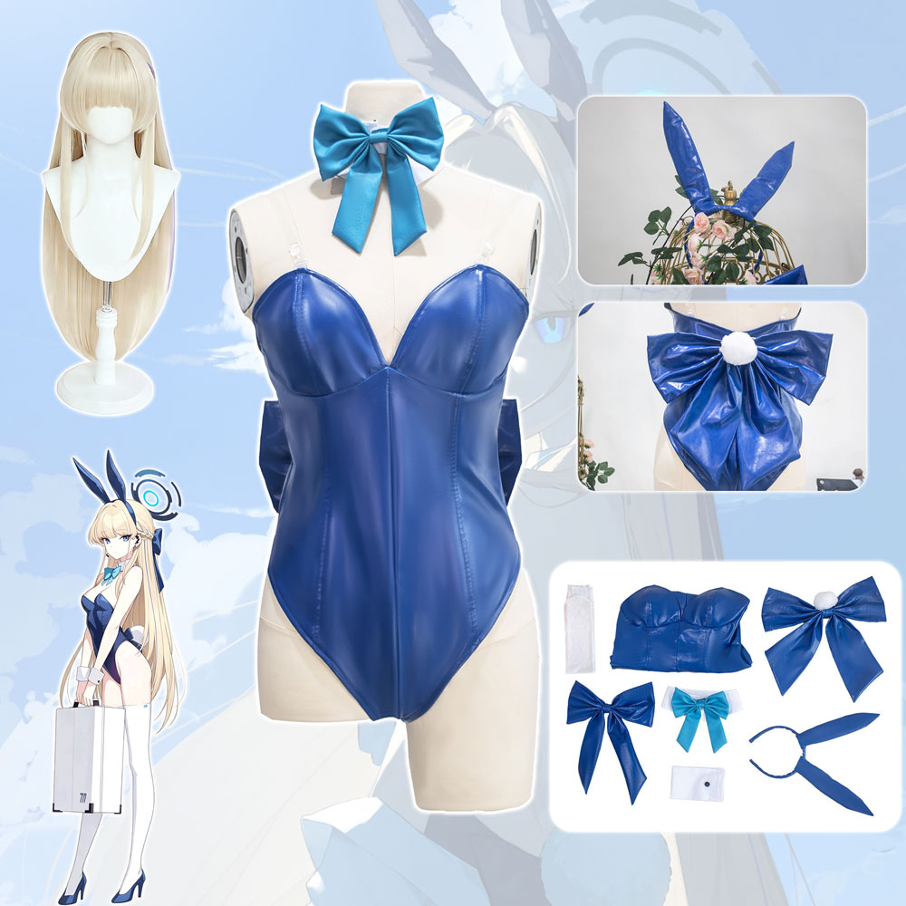Kostium cosplay Bunny Girl Asu – Halloween Costume Kids recenzja i cena