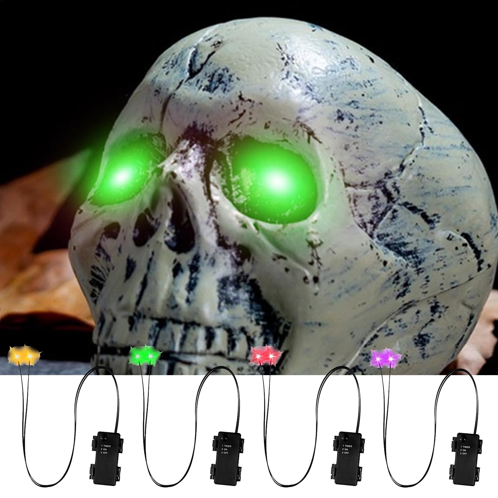1 szt. Świecące Oczy na Hallow – Halloween Pumpkin Decor Led recenzja i cena