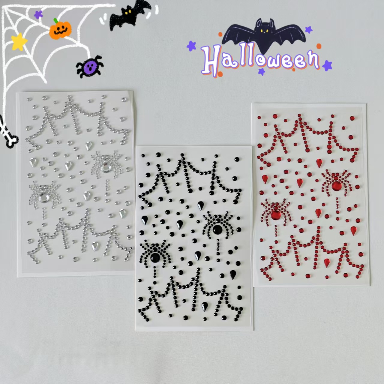 Naklejki na Halloween, dekorac – Halloween Party Supplies recenzja i cena