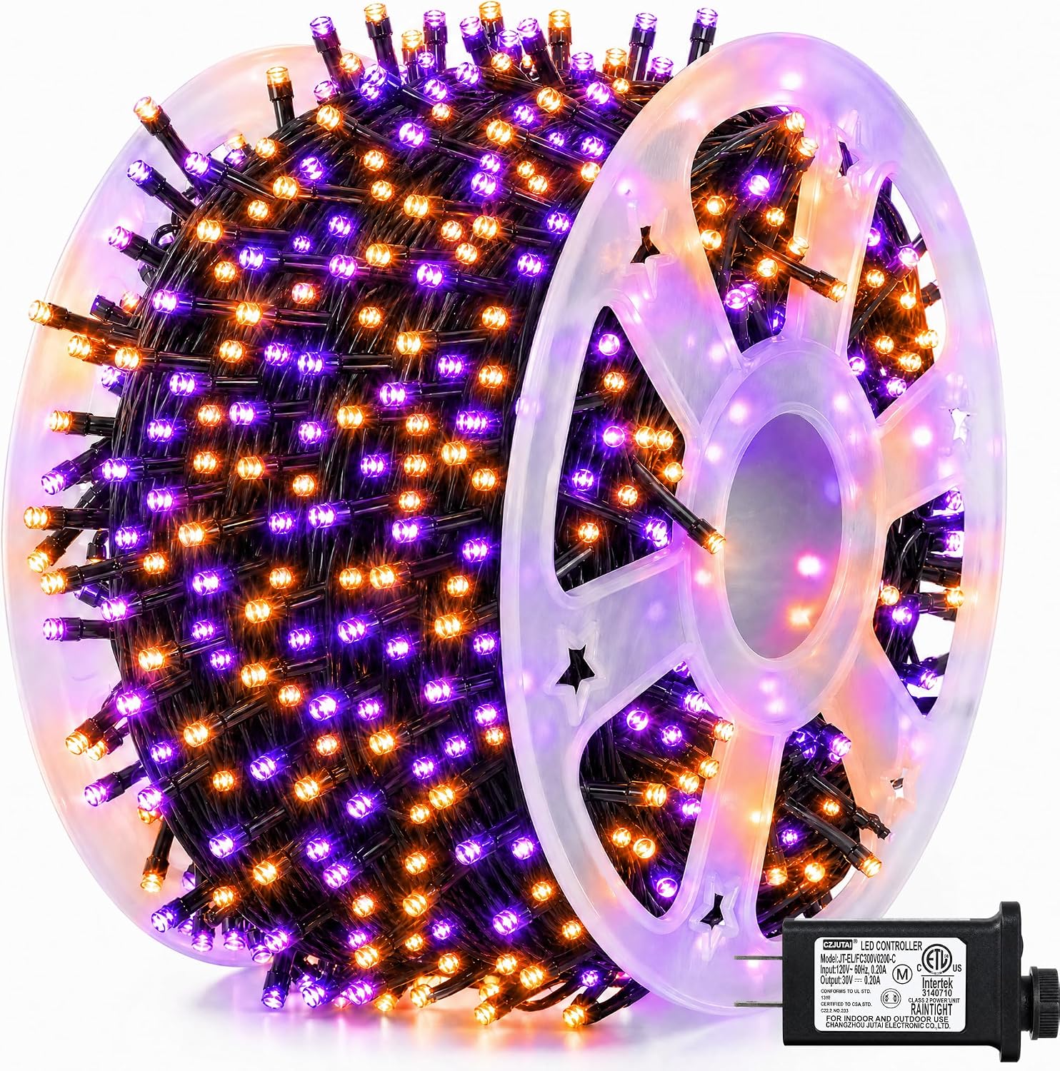 Dazzle Bright 164 FT 500 LED H – Halloween Led String Lights Orange recenzja i cena