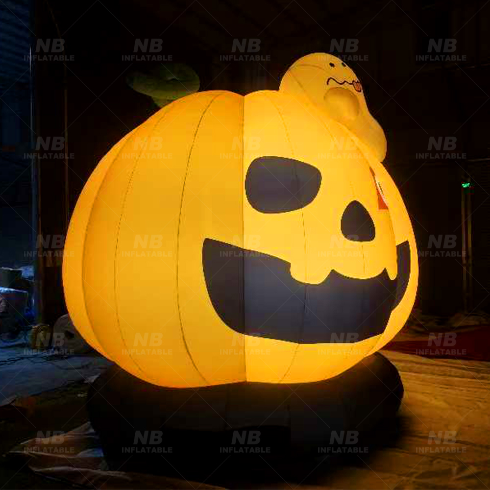 Ogromna dmuchana dynia na Hall – Halloween Pumpkin Decor Led recenzja i cena