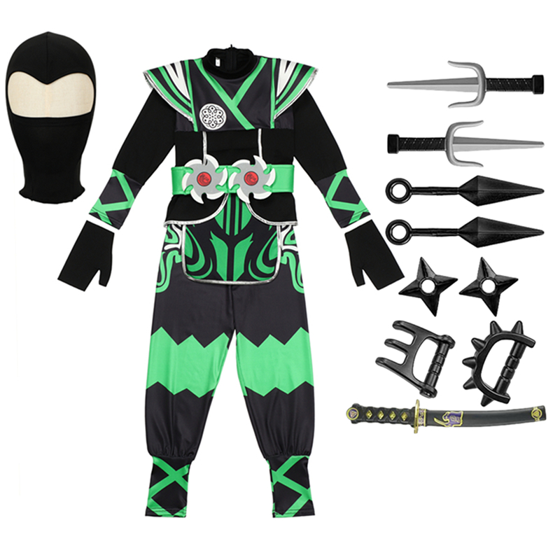 Kostium Zielonego Ninja dla Dz – Halloween Costume Kids recenzja i cena