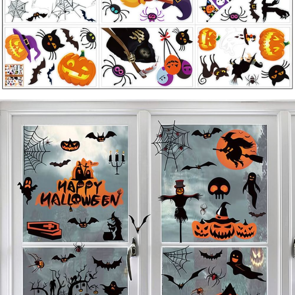 Naklejki na ścianę na Hallowee – Halloween Skeleton Decoration recenzja i cena