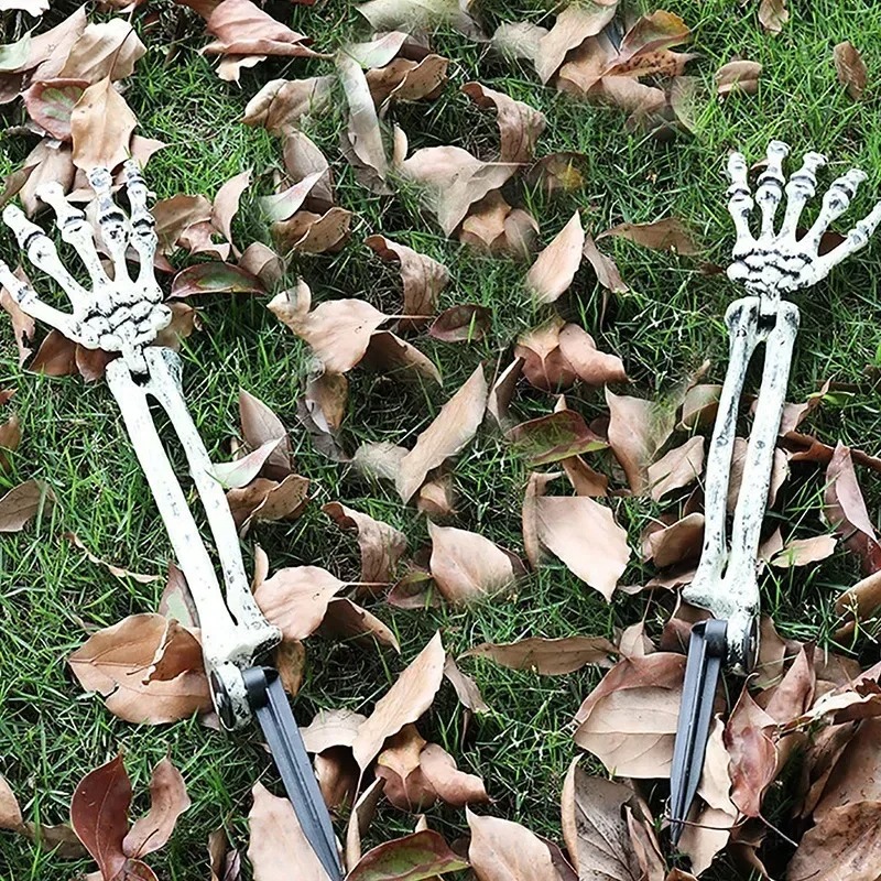 1-6 SZT. Halloweenowa Ręka Szk – Halloween Skeleton Decoration recenzja i cena