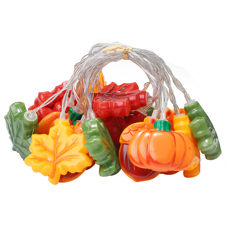 Lampki sznurkowe z liśćmi klon – Halloween Pumpkin Decor Led recenzja i cena