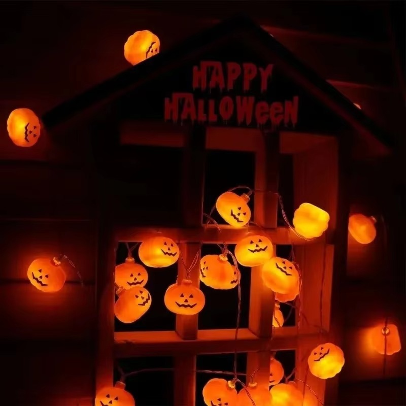 Świąteczna girlanda świetlna w – Halloween Pumpkin Decor Led recenzja i cena