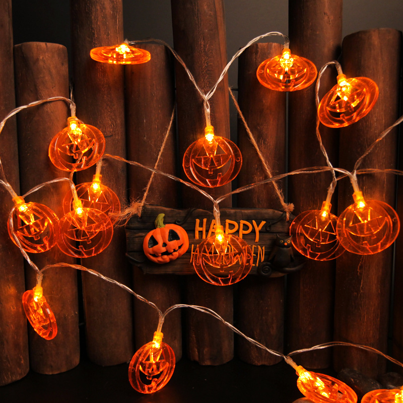 Halloweenowe lampki sznurkowe  – Halloween Led String Lights Orange recenzja i cena