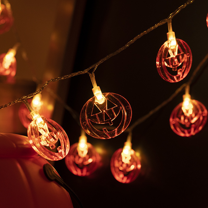 Halloweenowe lampki sznurkowe  – Halloween Led String Lights Orange recenzja i cena