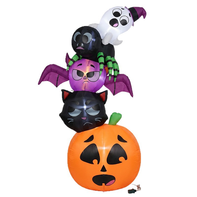 18-metrowe dmuchane dekoracje  – Halloween Pumpkin Decor Led recenzja i cena