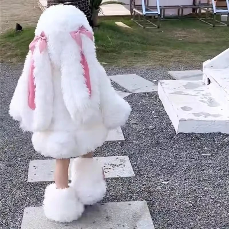 Uroczy pluszowy strój króliczk – Halloween Costume Kids recenzja i cena