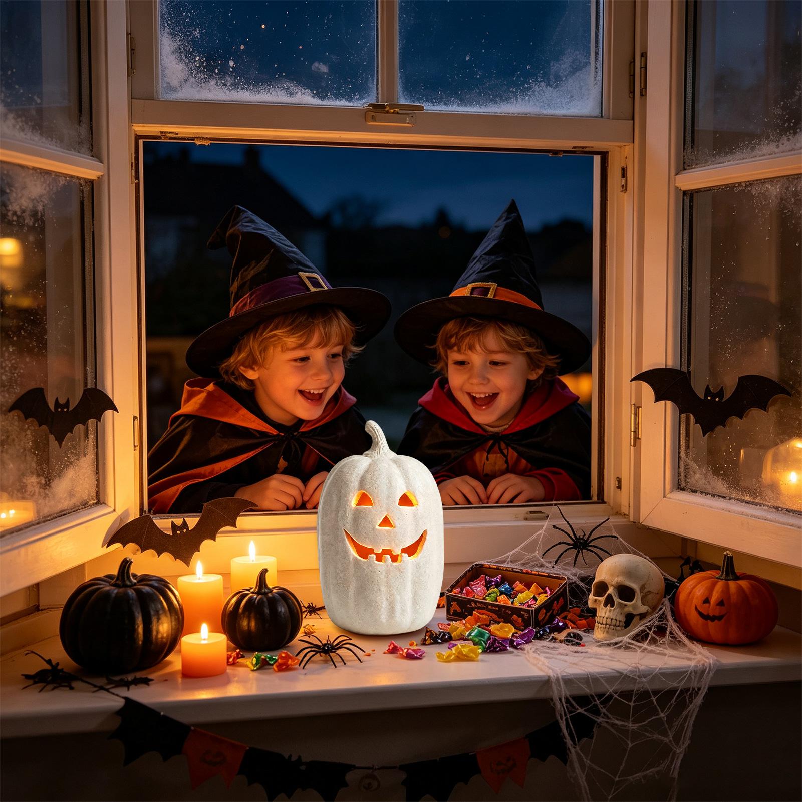 Ręcznie Robione Dekoracyjne La – Pumpkin Lantern Halloween recenzja i cena