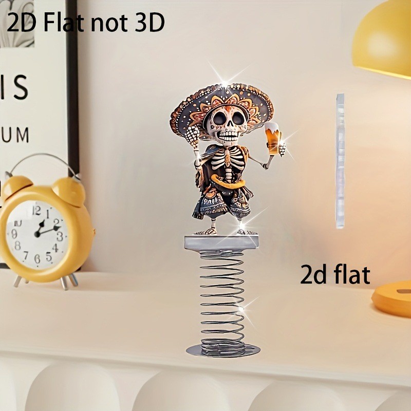 Halloweenowa 2D Akrylowa Dekor – Halloween Skeleton Decoration recenzja i cena