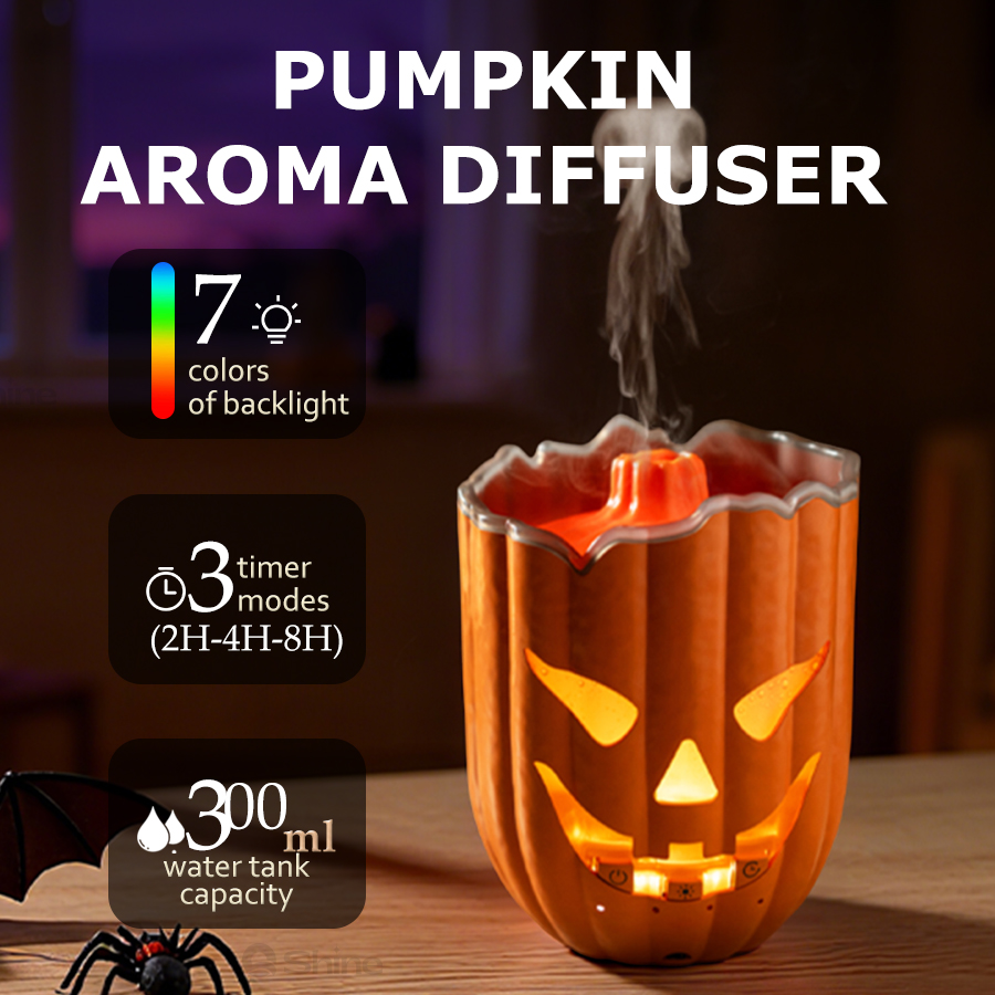 Nawilżacz powietrza w kształci – Halloween Pumpkin Decor Led recenzja i cena