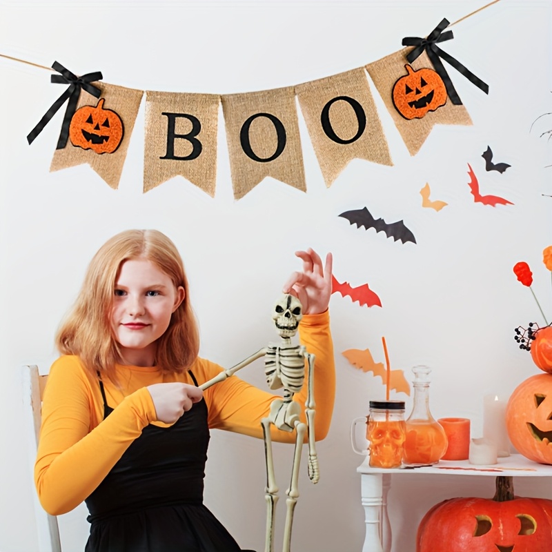 1 Zestaw rustykalnych banerów  – Pumpkin Lantern Halloween recenzja i cena