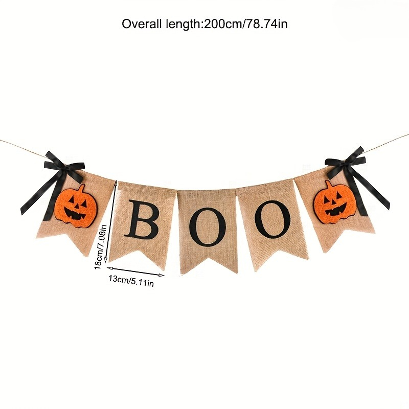 1 Zestaw rustykalnych banerów  – Pumpkin Lantern Halloween recenzja i cena