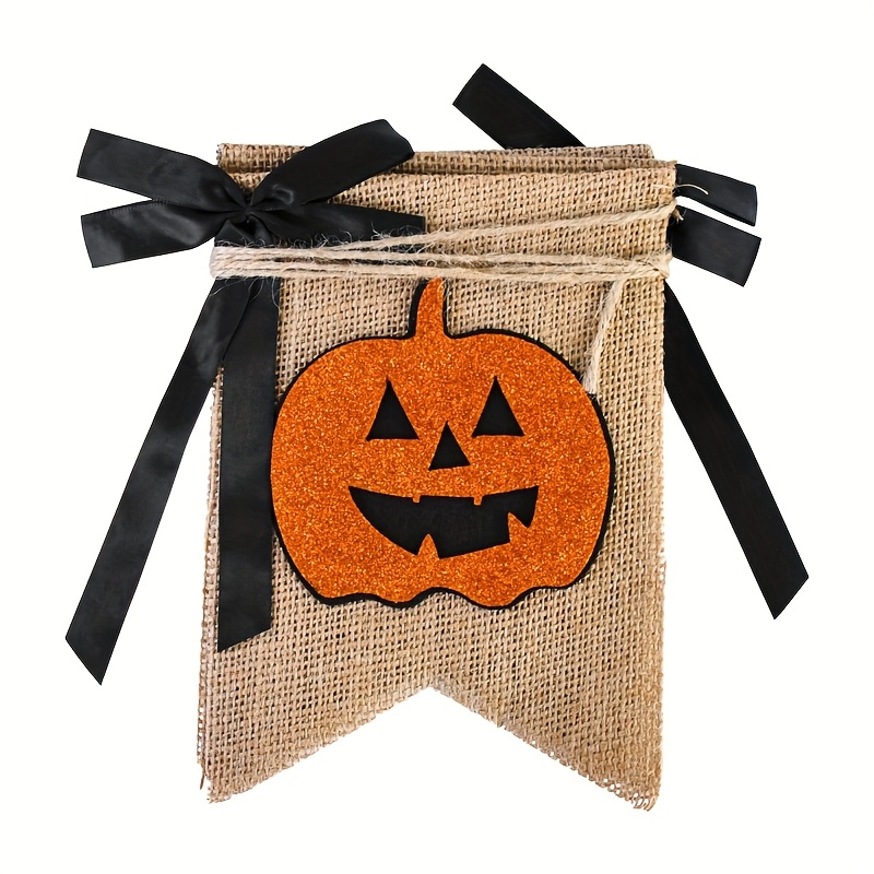 1 Zestaw rustykalnych banerów  – Pumpkin Lantern Halloween recenzja i cena
