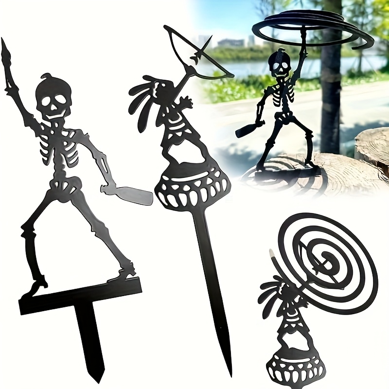 2D 1 szt. Metalowy Przenośny S – Halloween Skeleton Decoration recenzja i cena