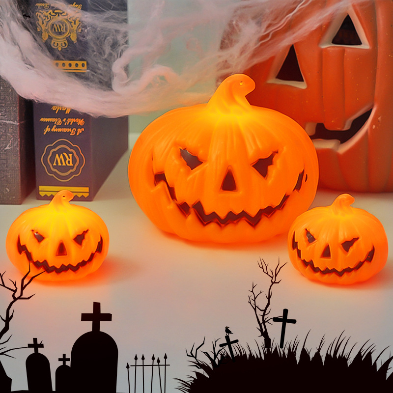 Lampki LED w kształcie dyni na – Halloween Pumpkin Decor Led recenzja i cena